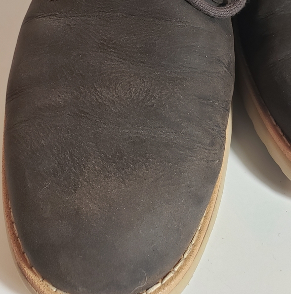 Mens UGG Union Chukka Boots Stout Dark Brown Size 12 - Picture 3 of 9